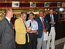 Dinner Speech of Y. Hamam (2nd from left) 