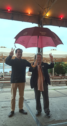 M. Mota and A. Bruzzone with the EUROSIM umbrella